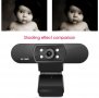Видеоконференция FULL HD 1080P Web Камера с Микрофон за PC Smart TV STB TV Box Универсална Поддръжка, снимка 4