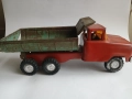 Стара руска голяма метална играчка камион самосвал., снимка 4