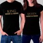 Tениски за влюбени - King Queen, снимка 1 - Тениски - 27889342