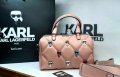 Дамска чанта Karl Lagerfeld, снимка 1 - Чанти - 32392281