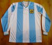 Ретро тениска на Аржентина/Argentina, снимка 1 - Фен артикули - 36729152