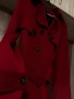 Бордо палто вталено, снимка 2