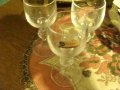 Бохемия  кристални винтидж чашки , снимка 2