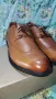 Елегантни мъжки половинки от естествена кожа Clarks №43, снимка 4