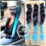 Професионален Канекалон Ангелска Коса - Yaki Remy 100% КОД АН66, снимка 1 - Аксесоари за коса - 37886910