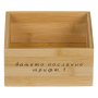 Бамбукова кутия с ГРАВИРАНО ПОСЛАНИЕ ОТ ВАС!, снимка 1 - Декорация за дома - 43532757
