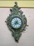 Рядък антикварен колекционерски френски бронзов стенен часовник Japy Freres 1870 г , снимка 1