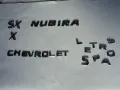 Задна емблема за Шевролет Нубира- Chevrolet Nubira, снимка 1