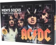 Коледен календар Мъжки чорапи AC/DC Адвент календар 12 чифта, снимка 1