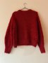 H&M Червен пуловер XS размер с нишки❤️❤️❤️❤️❤️ , снимка 9
