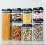 Комплект от 7 бр. херметични контейнери за кухня, снимка 1 - Кутии за храна - 34923888