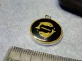 ЗОДИЯ РИБИ АСТРОЛОГИЧЕН СРЕБЪРЕН МЕДАЛЬОН СРЕБРО 900 с ЕМАЙЛ и ЛАК АРТ ПЕНДАНТ 49420, снимка 8