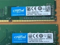 8GB (2x4GB) DDR4 2666Mhz Crucial , снимка 2