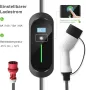 EVCARS Тип 2 Кабел за зареждане 11 kW 16 A EV  за електрически автомобили Хибридни , снимка 6
