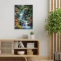 Картина на платно с дървена рамка-Горски Водопад,30x40 см., снимка 3