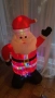 Коледна декорация - Дядо Коледа и Снежен човек 120см, снимка 1