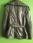 Зимно дамско яке, размер М, цвят – зелен, с топла подплата, закопчаване- с цип и копчета., снимка 4