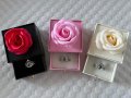 кутия от роза и пръстен , снимка 1 - Романтични подаръци - 43701649