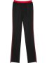 BURBERRY Black Double-Waist Side-Stripe Notched Мъжки Панталони size 48 (M), снимка 2