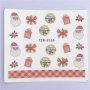 yzw-2163 Коледни ваденки слайдер водни стикери за нокти маникюр, снимка 2