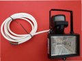  Английски Мощен Прожектор със Сензор и Таймер-150W , снимка 1 - Прожектори - 32348427