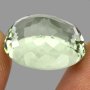 VVS 18.48ct 18x16mm Овално шлифован зелен аметист, снимка 2