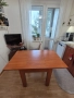 Разтегателна трапезна маса – 80 → 120 см, запазена и стабилна., снимка 3