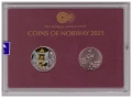 ВЪЗПОМЕНАТЕЛНА МОНЕТА И ПЛАКЕТ - НОРВЕГИЯ /виж описанието/, снимка 1