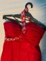 Червена рокля, снимка 1 - Рокли - 43287243