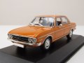 Audi 100 1969 - мащаб 1:43 на Minichamps моделът е нов в PVC дисплей-кейс, снимка 1 - Колекции - 43034908