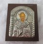 икона, религия Свети Никола, Св.Георги, Св. Христофор пътническа икона Исус, Пиза, Италия религия , снимка 2