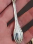 Сребърни стари лъжички за кафе 5 броя ,проба 800 с маркировки ,50 грама , снимка 3