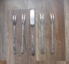 Стари Сребърни прибори за десерт, снимка 5