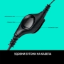 Слушалки LOGITECH H390 USB Black / Нови, снимка 5
