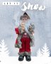Декоративен музикален Дядо Коледа със светеща факла, снимка 2