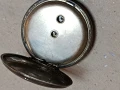 джобен сребърен часовник , снимка 3