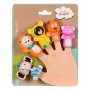 Комплект кукли за пръсти, Farm Animals, 5 бр., снимка 1