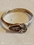 КРАСИВ АЖУРЕН СРЕБЪРЕН ПРЪСТЕН ФИЛИГРАННА ИЗРАБОТКА ЕТНО АРТ 38917, снимка 5