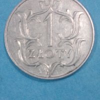1 ZLOTY 1929 г. Полша, снимка 1 - Нумизматика и бонистика - 43426743