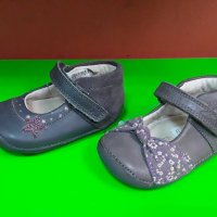 Английски детски обувки естествена кожа за прохождане-CLARKS 2 вида, снимка 1 - Бебешки обувки - 28879167