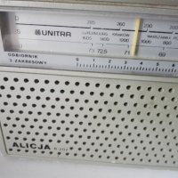  Старо радио UNITRA alicija r 202., снимка 3 - Антикварни и старинни предмети - 34688876