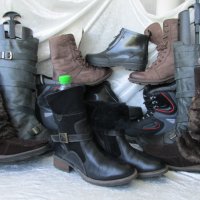 топли кафяви дамски боти, кубинки, ботуши,N- 38, Weather Rated Winter Snow Boots, естествена кожа +, снимка 5 - Дамски боти - 33415755