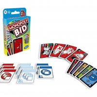 Монополи Игра с карти Hasbro F1699 - Наддаване , снимка 3 - Игри и пъзели - 32653979