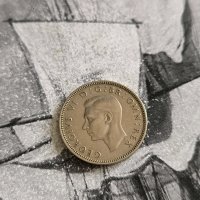 Монета - Великобритания - 1 шилинг | 1948г., снимка 2 - Нумизматика и бонистика - 43436915