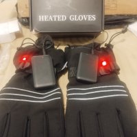 Електрически ръкавици с две батерии , снимка 1 - Ръкавици - 43898859