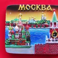 Автентичен 3D магнит от Москва, Русия-серия-, снимка 1 - Колекции - 35265749