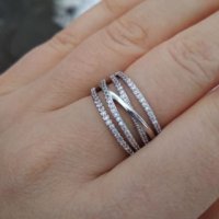 Сребърен пръстен с печат, снимка 2 - Пръстени - 35411971