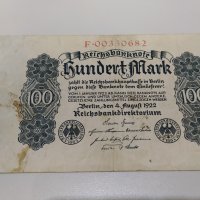100 марки 1922 Германия, снимка 1 - Нумизматика и бонистика - 34751616