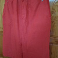 Спортно-елегантна червена пола, снимка 11 - Поли - 37138902