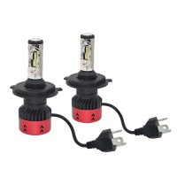Комплект LED диодни крушки за фарове Automat, H4, 6000lm, 60W, снимка 5 - Аксесоари и консумативи - 27834502